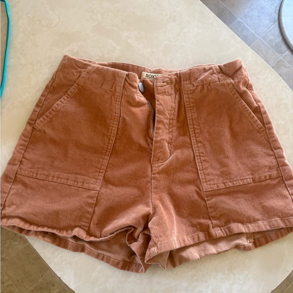 Roxy Women's Tan/Terracotta Shorts